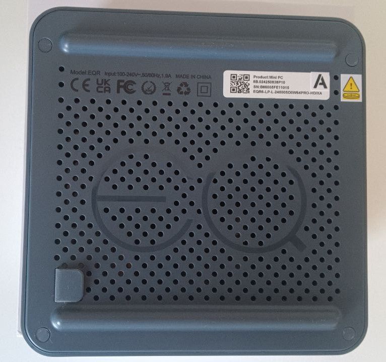Mini PC Beelink EQR6 AMB 6600U 24GB RAM 1TB NVME afbeelding 3