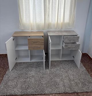 Aparador Joana 2 Puertas 2 Cajones