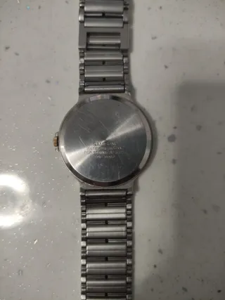 Reloj Samsung Gris Acero Unisex electrónico