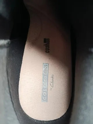 Botines negros tacón. Nuevos.