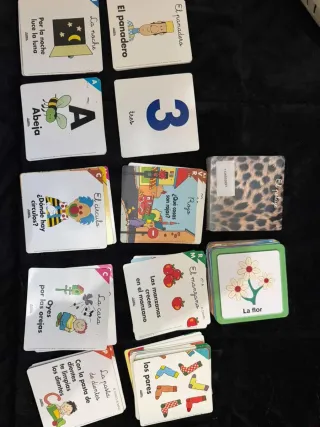 Cartas de aprendizaje El bombero y El muñeco de ni