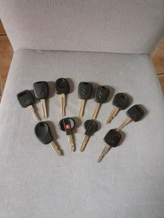 llaves Citroën, Peugeot, Nissan, Daewoo