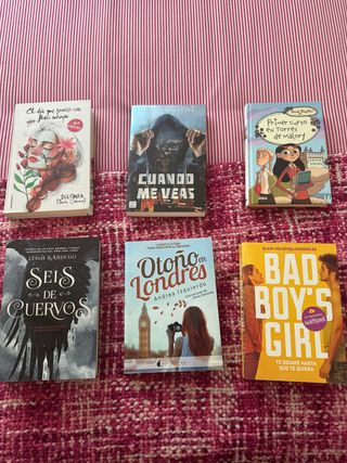 Diversos libros adolescentes
