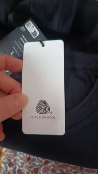 Camiseta Oysho base layers 100% lana merino, L