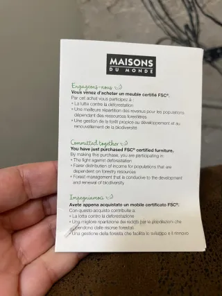 Sofá Cama Piel Marrón Maison du Monde