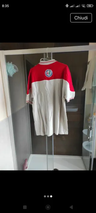 Maglietta officina Alfa Romeo