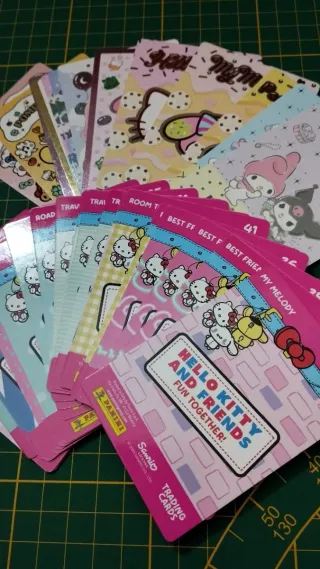 Cartas coleccionables Hello Kitty and Friends