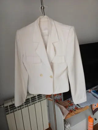 Americana blazers Negra y otra blanca