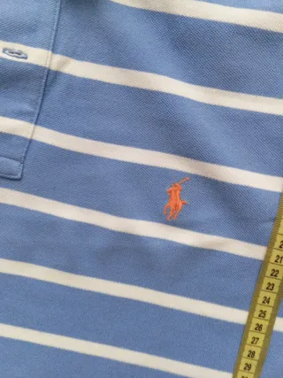 Polo Ralph Lauren Tg XXL Azzurro Righe