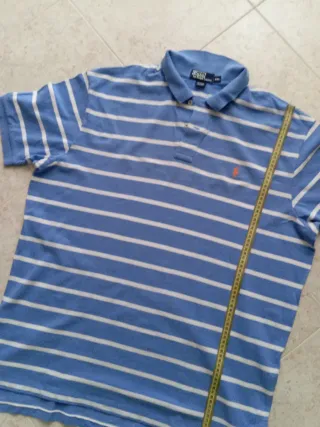 Polo Ralph Lauren Tg XXL Azzurro Righe