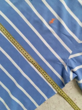 Polo Ralph Lauren Tg XXL Azzurro Righe
