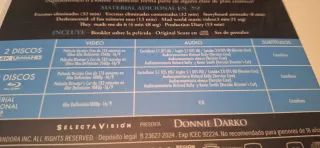 Donnie Darko 4K UHD Bluray Edición Coleccionista