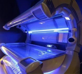 Solarium Maxter Negro/Plata