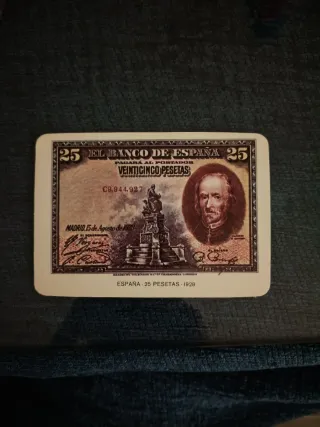 Calendario 1978 Serie Banconote del Mondo