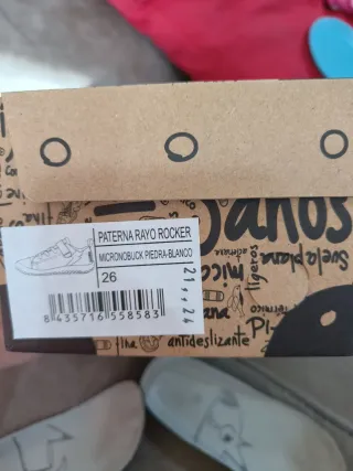 Zapato Feroz Paterna Rayo Rocker T. 26