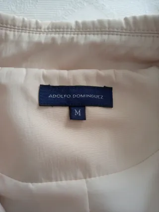 Abrigo Adolfo Domínguez Beige