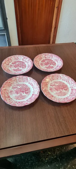 Platos La Cartuja de Sevilla Vistas Aurora (4 uds)