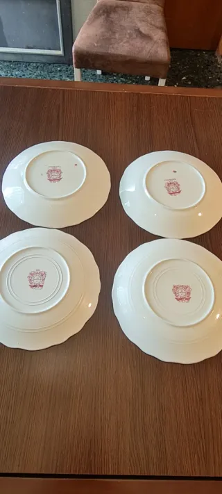 Platos La Cartuja de Sevilla Vistas Aurora (4 uds)