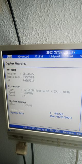 Placa Servidor BLACK PLANE P4 2.4GHZ ISA PCI SCSI