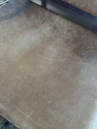 Silla de oficina/ despacho piel sintética marrón