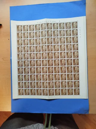 Lote 120 pliegos sellos 60,30,40,80 cnts Franco