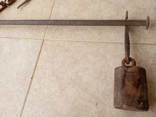 Báscula Romana Antigua