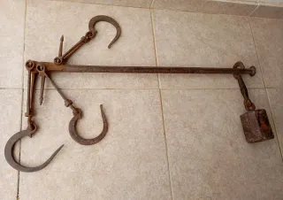 Báscula Romana Antigua