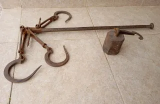 Báscula Romana Antigua