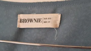 Vestido Brownie floral azul/verde Talla S