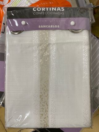 Cortinas Sancarlos Beige 140x270