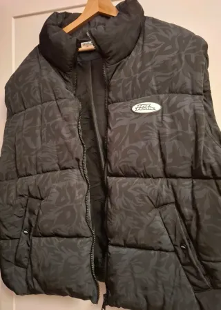 Chaleco acolchado negro