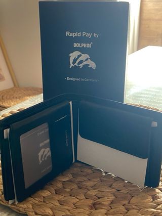 Cartera de piel de búfalo Dolphin