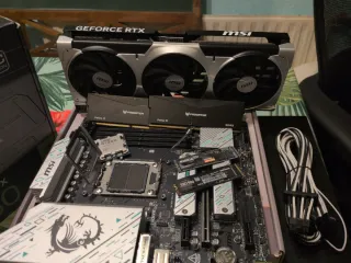 RTX 5080 Ryzen 7 7700 2x16GB@6000MHz 1,5Tb M2