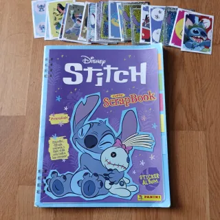 CAMBIO Cromos Disney Stitch ScrapBook Panini