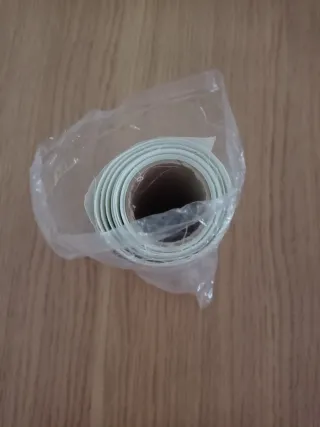 Cenefa de tela con diseño griego