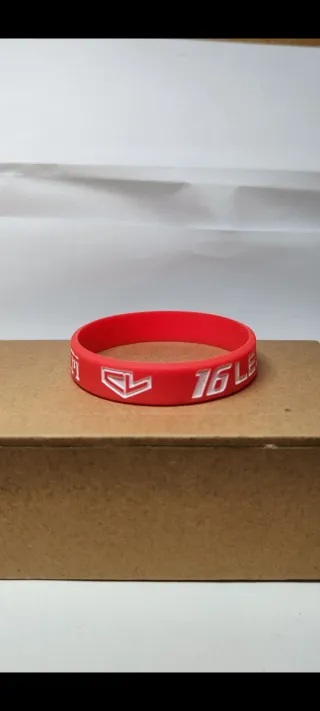 Braccialetto Charles Leclerc Rosso