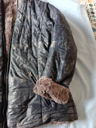 Chaquetón reversible talla 42