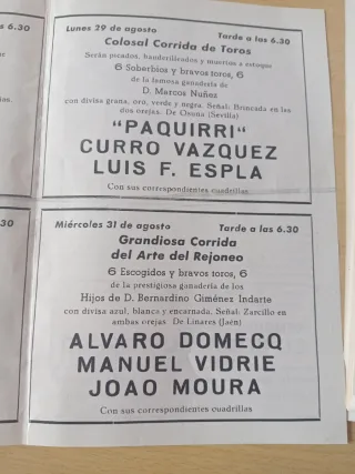 Libro de feria de linares 1983