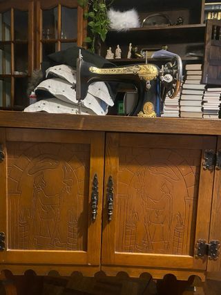 Máquina de Coser Antigua Singer