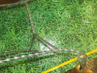 Macetero de hierro vintage