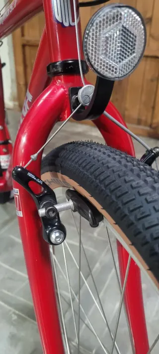 Univega Alpina 5.7 Bicicleta Montaña Roja