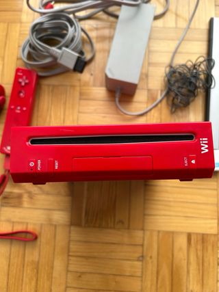 Consola Wii Roja Nintendo