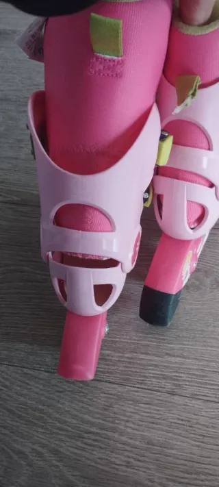 NUEVO: Patinete en línea rosa Oxelo Talla 28-30