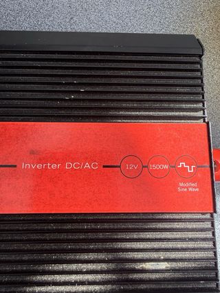 Inversor DCU 12V a 230V - 1500W