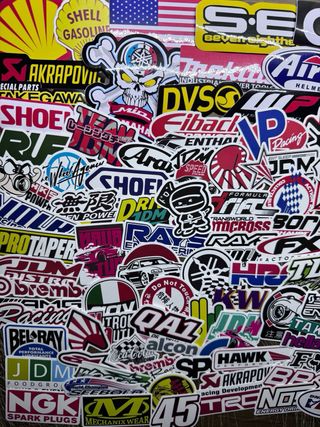 116 Pegatinas Racing Coches y Motos