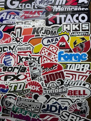 116 Pegatinas Racing Coches y Motos