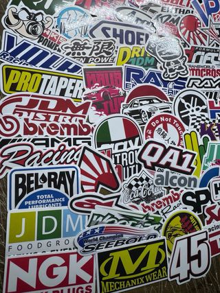 116 Pegatinas Racing Coches y Motos