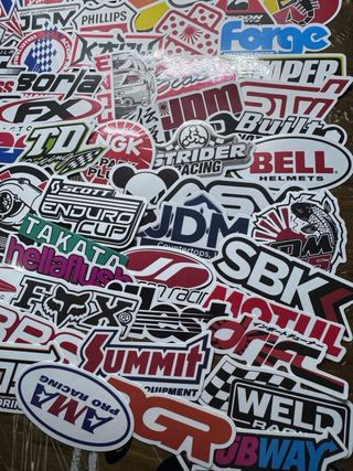 116 Pegatinas Racing Coches y Motos