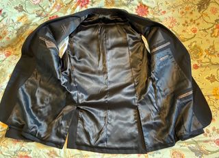 Giacca elegante uomo nera