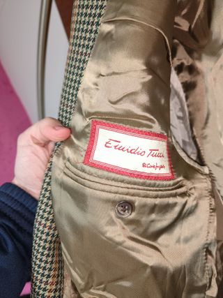 Chaqueta El corte Inglés Emilio Tucci Scotland